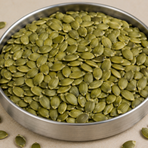 pumpkin seeds (raw seeds) (edible)