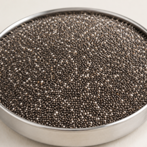 chia seeds (raw seeds) (edible)